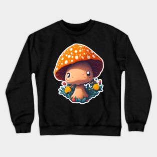 Kawaii mushroom is my best friend, I love it V2 Crewneck Sweatshirt